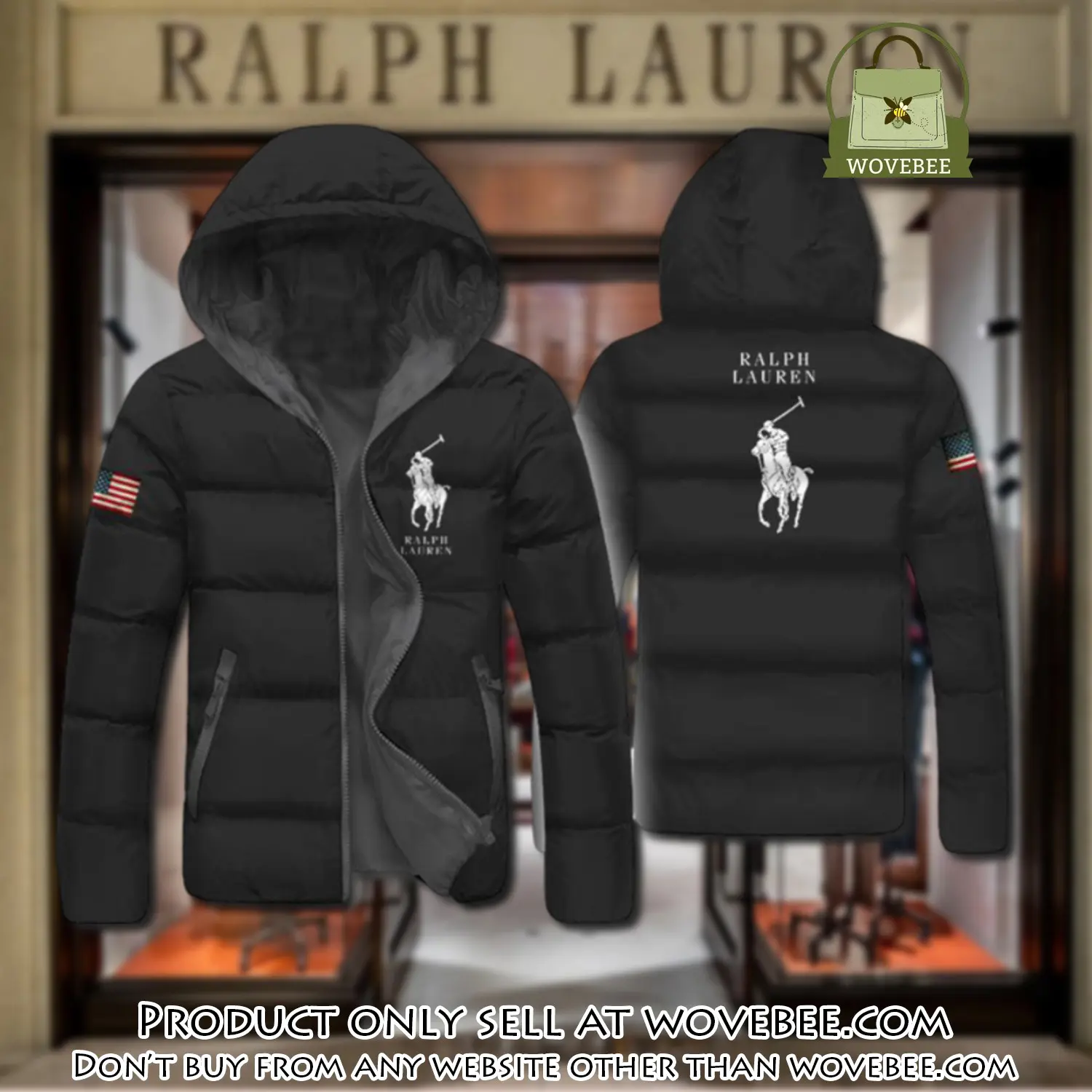 Ralph lauren downfilled coat ultralight down jacket outdoor jacket warm outwear dfj1019 wvb0810719